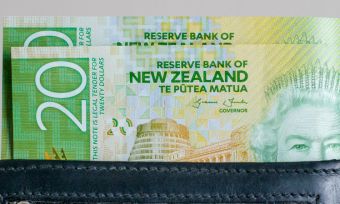 New Zealand money in a wallet