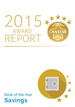 Canstar Savings Award 2015