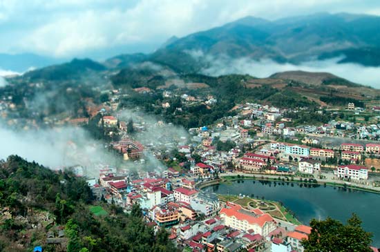 Sapa City, Vietnam