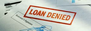 home loan application declined
