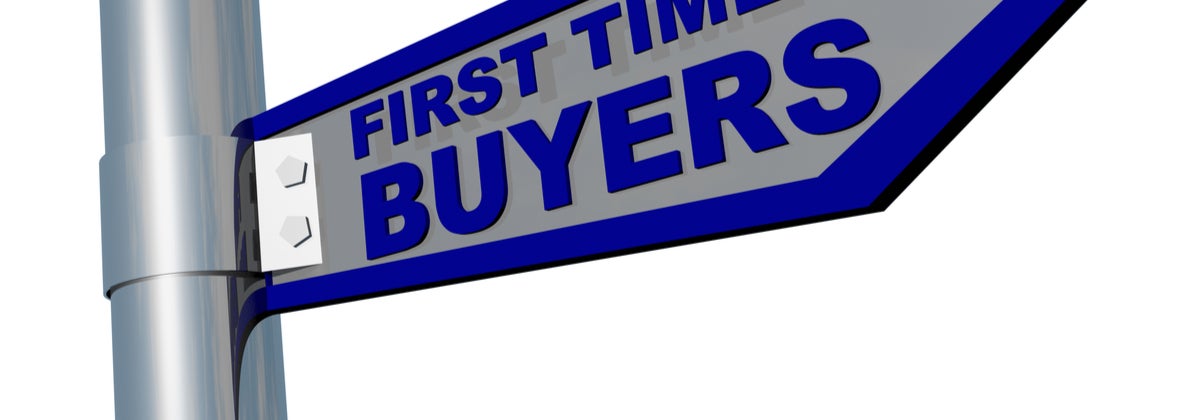 First Home Buyer Sign