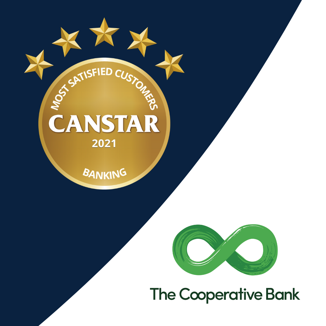 Co-operative bank 2021 customer satisfaction award winner banking